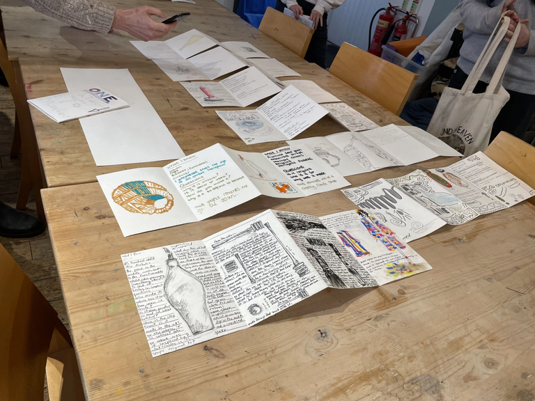 Saturday Club Zines on 'Things'. Photo by Alessandra Fasoli, 2025